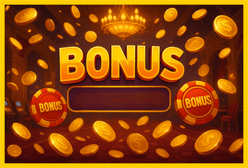 Imagem promovendo bônus FESTA777 com recompensas imperdíveis.