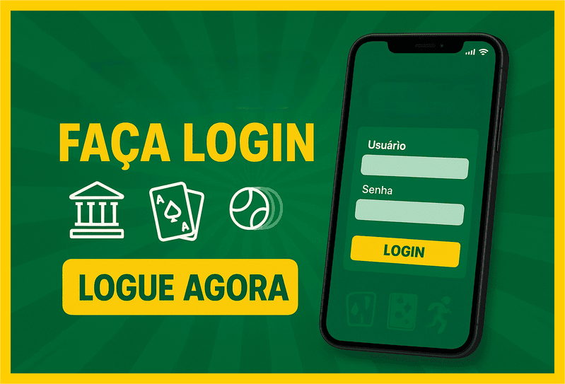 Imagem destacando login seguro na FESTA777 para novos usuários